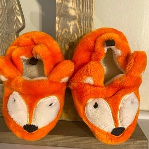 Boys Fox Slippers
